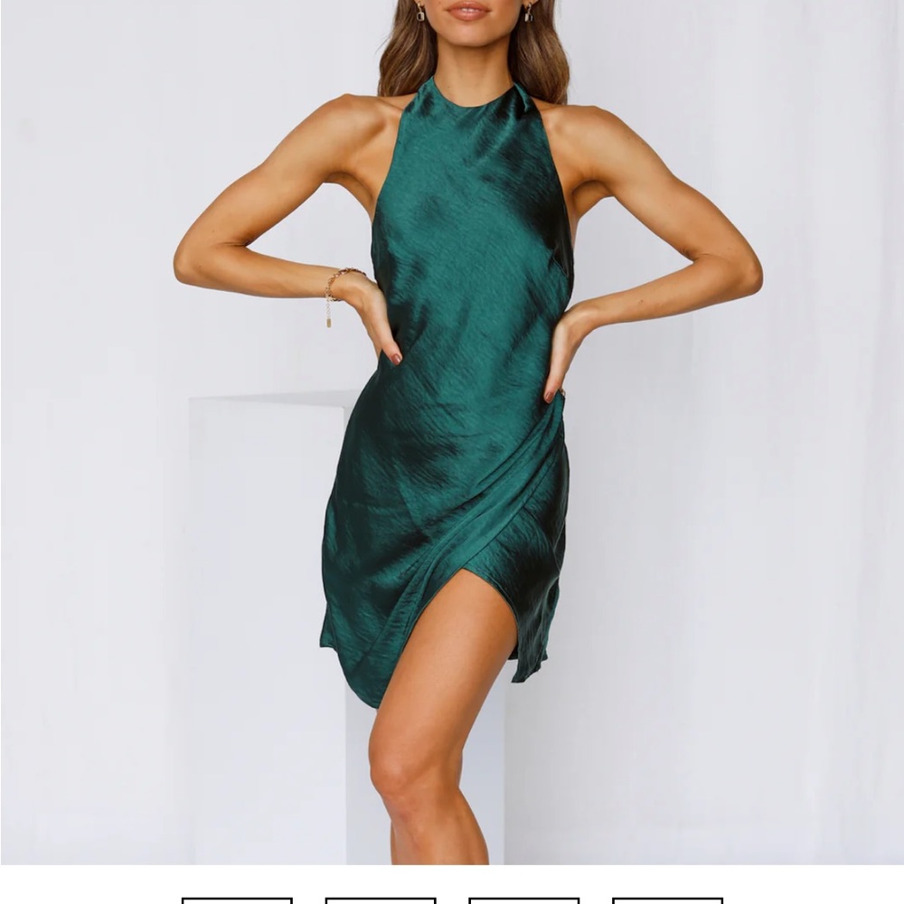 Hello Molly Satin Dress